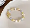 Nuevo Pulsera Estilo Chino para Mujer, Pulsera Étnica de Perlas, Tendencia Nacional Retro Joyería de Amistad Fábrica Mayorista Jade