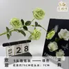 Nuevo Modelo de Rosas de Espuma de 5 Cabezas, Arreglos Florales Artificiales de Rosas, Flores para Fondos de Boda, Decoraciones Florales Artificiales para Hogar y Exteriores Venta al por Mayor