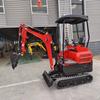 Nueva Excavadora de Orugas 18 de Hightop Factory, Excavadora, Trituradora, Rastrillo, Máquina de Gancho Multiusos para Hierba y Madera