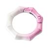 Hebilla de anillo de resorte abierto con barniz de bambú degradado, gancho de anillo de aleación de zinc, gancho para bolso, accesorios de hardware de joyería para bricolaje