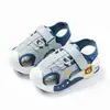 Sandalias infantiles de EVA nuevas de verano, sandalias para niñas de suela blanda con velcro para niños mayores, zapatos para niños pequeños, sandalias de playa para bebés