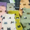 Meias Estilo Japonês de 10 Cores Novo Estilo Infantil Divertidas Novidade Meias de Menina Gato Meias de Algodão Transfronteiriças Desenho Animado