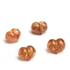 Hongchu Cristal Natural Full-Cristal Negro Dorado Super Siete Corazón de Melocotón Accesorios para Joyería DIY Cuentas Sueltas Venta al por Mayor
