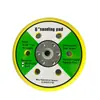 Etiqueta verde 3 pulgadas 4 pulgadas 5 pulgadas 6 pulgadas lijadora de aire disco adhesivo para lija disco de lija disco cepillado disco de pulido ventosa de chasis autoadhesiva