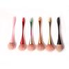 Grande cintura pequena maquiagem pincel solto pincel pó de unhas reparação blush escova cabeça cogumelo escova de maquiagem entrega one-piece