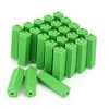 Nylon Pez Amarillo Pequeño Tubo de Expansión de Plástico Amarillo Verde Gris Blanco 6mm Tapón de Goma Tornillo de Expansión de Plástico Tubo