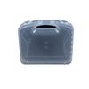 Caja de Plástico Portátil Caja de Piezas Tapa abatible a Prueba de Polvo Caja de Almacenamiento para Tarjetas Goo Herramientas Equipo de Pesca con Asa Caja Fit de Juguete pp