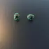 Aretes Ovalados Súper Brillantes con Diamantes, Realzando la Complexión, Mostrando Individualidad y Elegancia