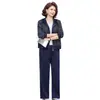 Conjunto Deportivo Casual de Dos Piezas para Mamás de 40-60 Años, Elegante Ropa Deportiva para Mujeres de 50 Años, Atuendo para Primavera y Otoño