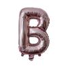 Versión Americana Imitación de Cuerpo Delgado 16 Pulgadas Az Inglés Globo con Letra Pequeña Cumpleaños Boda Decoración de Habitación de Boda Globo de Película de Aluminio Venta al por Mayor