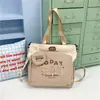 Bolso bandolera de dibujos animados para tutorías de comercio exterior, bolsa de tutoría para estudiantes, bolso de hombro de gran capacidad, bolso tote de moda