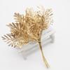 Piñas de Pino Doradas y Plateadas Ramas de Pino Decoración Navideña Hecha a Mano Material para Prendas Árbol de Navidad Ramas de Pino Navideñas Pino Cedro