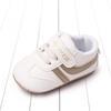 Zapatos Suaves para Bebé de Primavera y Otoño Zapatos Casuales para Niños Pequeños de Cuero PU 3-6-10 Meses Bebés y Niños Pequeños BL2353