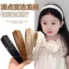 Diadema Ancha de Lunares Estilo Coreano para Niñas Banda para el Cabello de Alta Calidad con Estilo para Niñas Dulces Pinza para el Cabello Fabricante Personalización