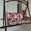 Columpio Doble para Patio Silla Mecedora de Hierro Forjado para el Hogar Silla de Ocio para Balcón Silla Mecedora Europea Columpio Infantil para Interiores