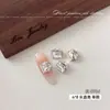 Accesorios K9 crystal rectangulares largos apilados con pedrería para arte de uñas, rosa claro brillante, azul, rojo rosa, sin base, pequeñas bolas de pedrería apiladas para arte de uñas tipo caramelo de roca