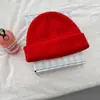 ¡Calidad Premium! Exportado a Corea, Gorro de Punto 100% Lana Pura para Mujer, Gorro Cálido de Punto de Lana de Oveja