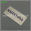 Molde para Letrero de Aleación de Aluminio Arenado, Placa con Logotipo de Metal Estampado, Placa de Acero Inoxidable Cepillado para Cajas de Empaque