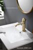 Kaiping Youjia Baño Oro Monomando Monomando para Lavabo Oro Cepillado Europeo Grifo para Lavabo Bajo Encimera 3954