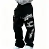 Calça longa casual de verão da Amazon para homens, tendência hip-hop, estilo high street, corte solto, nicho, perna reta, versátil, atacado