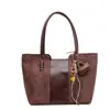 Bolsa Tote Simples de Nicho Versão Coreana para Mulheres Moda Nova Inverno 2025 Versátil Elegante Bolsa de Ombro/Axila de Luxo Leve