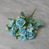 Rosas Artificiais, Flores Artificiais para Decoração de Casa, Atacado de Fabricantes, Tecido de Seda Arranjos Florais de Casamento, Projetos de Decoração e Arranjo