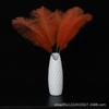 Material de flores de fibra Zhuo, ramo de plumas de colores, decoración de embalaje, joyería floral de estilo nórdico, flores de terciopelo de avestruz, materiales de embalaje