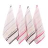 Productos genuinos Jieliya algodón absorbente toalla facial raya de color pareja toalla cuadrada sin retorcer 6409 outlet de fábrica