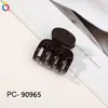 Pinza para el pelo Qiyue Pequeño PC Color Caramelo Pin Sencillo y Elegante para Mujer, Pinza de Tiburón de Gama Alta para la Parte Posterior de la Cabeza, Mayoreo