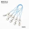 Nuevos accesorios de bricolaje 303 hebilla de langosta anillo doble cordón de cuerda para teléfono móvil gran cantidad en stock hebilla de cuerda al por mayor hebilla de anillo colgante