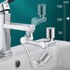 Extensor de Torneira Universal com Braço Mecânico e Bico Giratório para Lavatório, Conector Universal Multifuncional, Dispositivo Anti-Salpicos