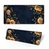 Alfombrilla de ratón retro floral extragrande de alta venta transfronteriza, alfombrilla de teclado de computadora de oficina de alta gama para niños y niñas, envío directo
