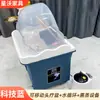Bacia Portátil para Lavagem de Cabelo do Fabricante, Máquina de Terapia Capilar, Acessório para Centro de Saúde Bacia de Cerâmica, Cama de Beleza, Bacia para Lavagem de Cabelo com Circulação de Água a Vapor
