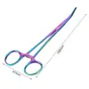 Pinzas Hemostáticas de Acero Inoxidable para Pesca Pinzas Hemostáticas Pinzas Pinzas para Quitar Anzuelos Quita Anzuelos de Pesca Suministros de Pesca Accesorios para Equipo de Pesca