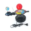 Modelo Elétrico Manual de Três Bolas do Sol, Terra e Lua; Sistema Solar e Globo Lunar; Ensino de Inglês para Ensino Fundamental e Médio sob o Novo Currículo