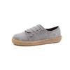 Zapatos planos estilo coreano para mujer, informales, sin cordones, de suela gruesa, cómodos