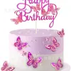 Toppers para Pasteles de San Valentín Nuevos Transfronterizos para Fiestas de Confesión y Propuesta, Decoraciones para Mesa de Postres de Pastel, Al Por Mayor