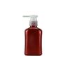 Botella Cuadrada Plana de Hombro Inclinado de 150 ml Botella de Loción Tipo Push Esencia Loción Corporal Botella de Artículos de Primera Necesidad
