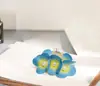 Grampo de Cabelo Dupla Flor Pérola Doce e Fresco de Verão Lado Menina da Praia Bico de Pato Acessório de Cabelo