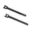 Abrazaderas de nailon para cables de fábrica, de doble cara, tipo T, con velcro de doble cara, abrazaderas para cables de cargador, tipo T, con cabeza de gato