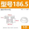 Anillo de salida de bobina protectora en forma de T de silicona suave resistente a altas temperaturas, anillo de sellado del chasis del cable, funda protectora del cable, tapón de orificio hueco