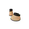 Sombrero de Sol de Verano para Mujer con Protección UV Negra, Sombrero Profesional de Sombrilla con Ala Ancha para Cubrir la Cara