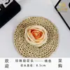Cabezas de Flores de Rosa de Perla Simulada, Flores Artificiales para Decoración de Escenas, Flores Falsas para Paredes de Fondo, Flores para Pasador, Flores para Bodas al por Mayor