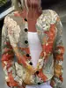 Nuevo Suéter Abrigo Cardigan Otoño/Invierno 2025 con Botones Florales Vintage de Botón Único
