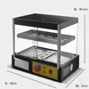 Gabinete Calentador de Pollo Frito, Caja Calentadora de Hamburguesas, Huevo Tartaleta, Pay, Churros, Horno de Temperatura Constante, Mesa Calentadora Comercial para Bebidas Metabo