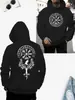 Sudadera Vintage para Hombre Llegada 2025 Sudadera con Capucha y Manga Larga de Alta Calidad Ropa Diaria de Otoño e Invierno para Hombre