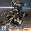 Máquina de selagem de tubos de aço metálico, máquina de selagem de extremidade de tubos de aço para móveis, máquina de selagem de extremidade de tubos redondos de ferro