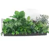 Conjunto de Plantas Verdes Simuladas Combinação Flor Artificial Divisória de Flores Calha de Flores Caixa de Flores Departamento de Vendas Decoração de Restaurante Flores e Plantas