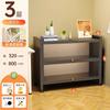Librero de Acero con Puerta Vitrina Librero de Piso a Prueba de Polvo Hierro Hecho a Mano Vitrina Gabinete de Almacenamiento para el Hogar Gabinete de Almacenamiento