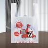 Bolsas de Plástico Personalizadas, Bolsas para Llevar, Bolsas de Tote Gruesas para Supermercado, Bolsas Transparentes tipo Chaleco para Compras de Frutas con Impresión de Logo